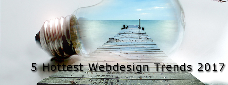 5 Hottest Webdesign Trends 2017